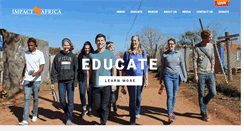 Desktop Screenshot of impactafrica.org